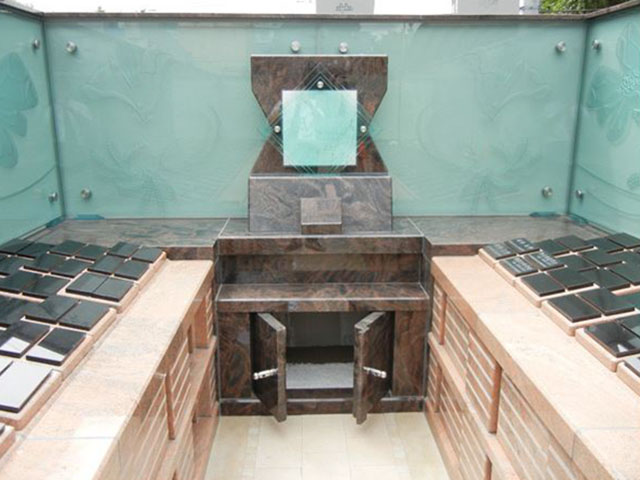 永代供養墓風の標識 合祀墓