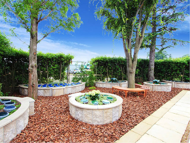 庭園墓所エリア